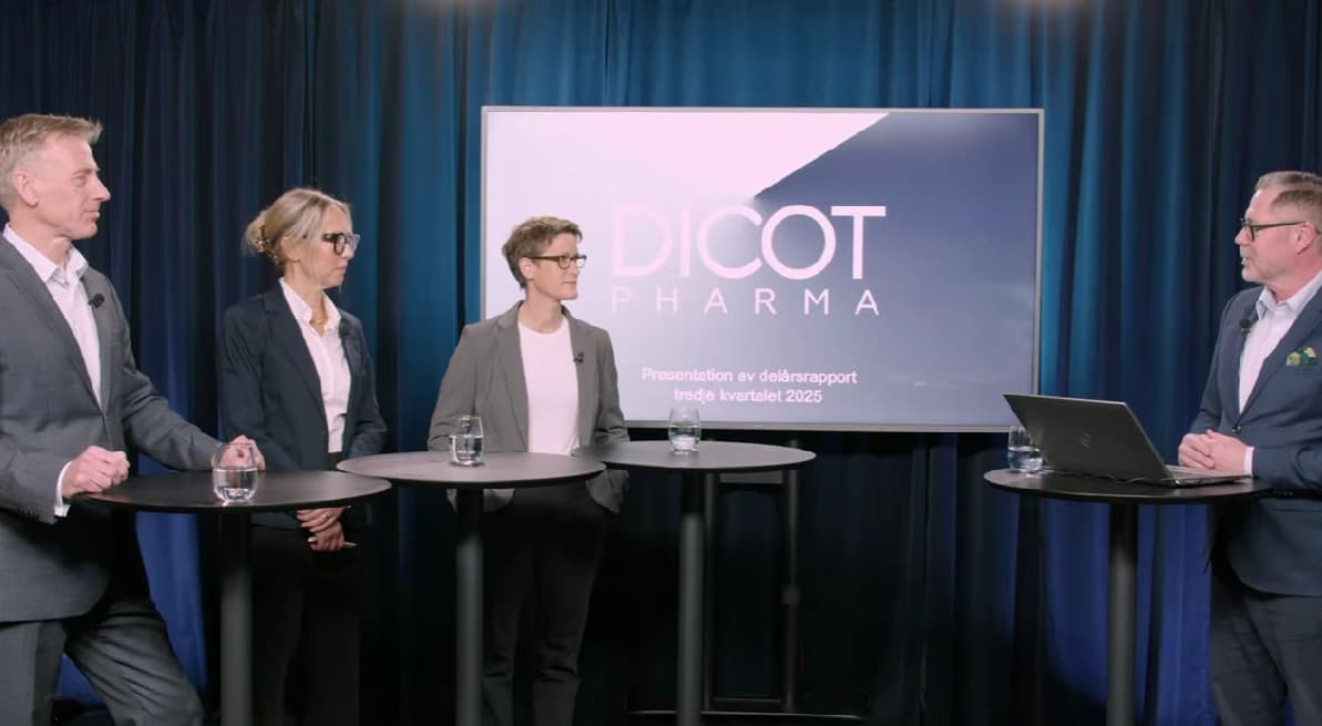 Dicot Pharma kommenterar studieresultaten som skapade turbulens