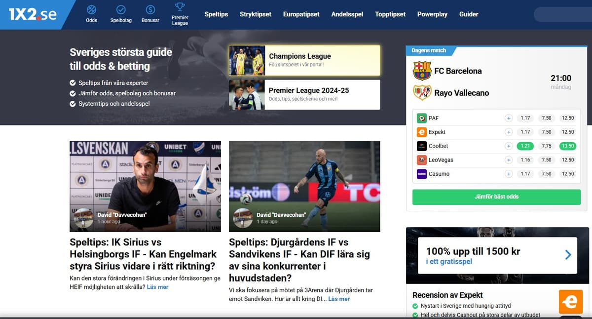 FSport säljer 1×2.se för dubbelt så mycket som sitt eget börsvärde