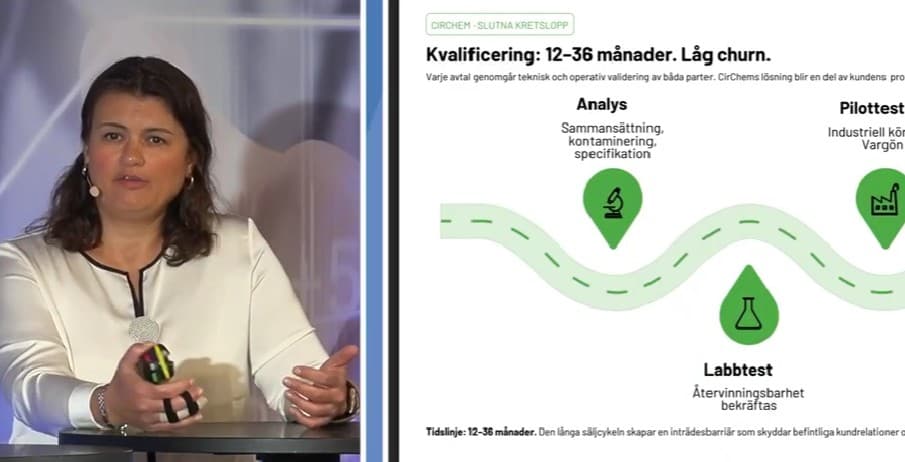 CirChem återvinner industriella lösningsmedel
