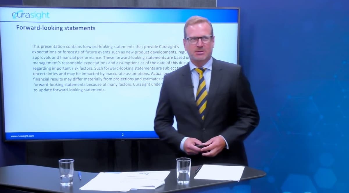Curasight presenterar verksamheten vid IPO