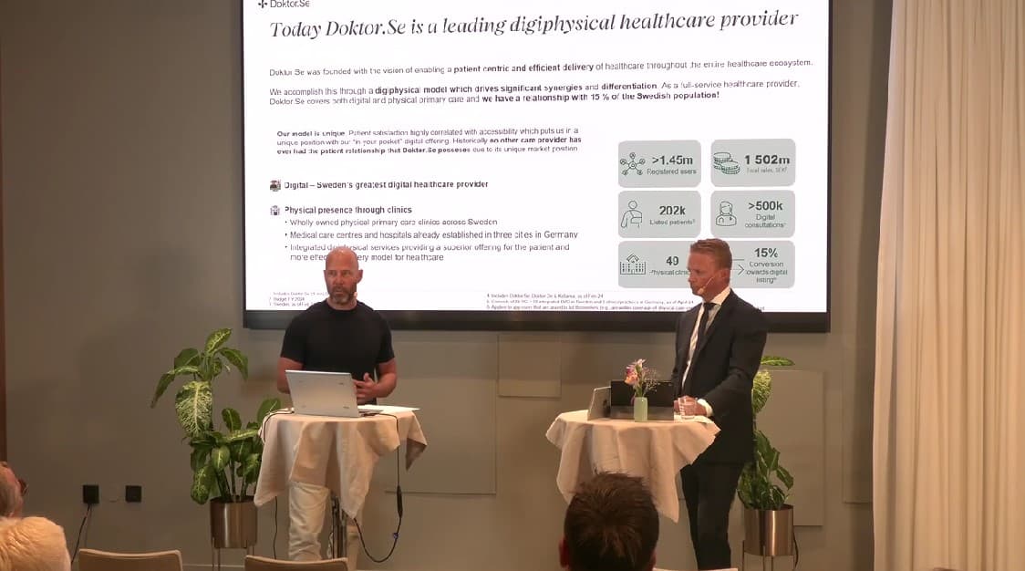 IPO-kandidaten Doktor.se visar bra siffror