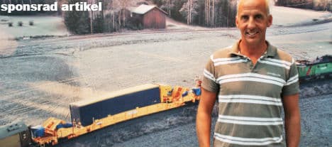 Grön logistiklösning får upp landsvägstransporter på räls