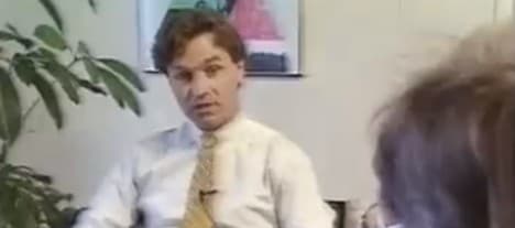 Tillbakablick: Sven Hagströmer år 1984
