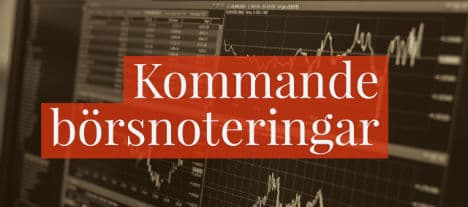 7 nya kommande noteringar