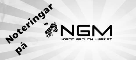 Tre företag som noterar sig på NGM Nordic-MTF inom kort