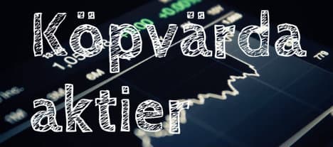 Tre köpvärda aktier just nu