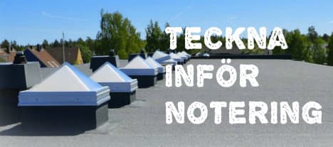 Teckna aktier i Nordic Waterproofing inför börsnoteringen