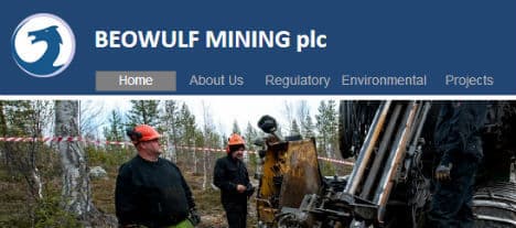 Beowulf Mining – Klart för provbrytning