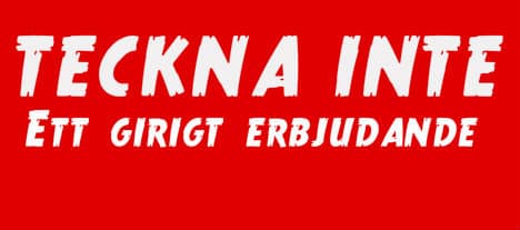 Teckna inte Nobina inför börsnoteringen