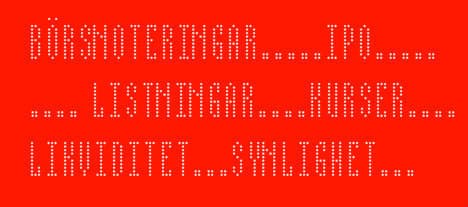 Tre kommande börsnoteringar och en inställd