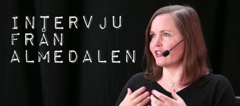 Intervju med algodlare i Almedalen