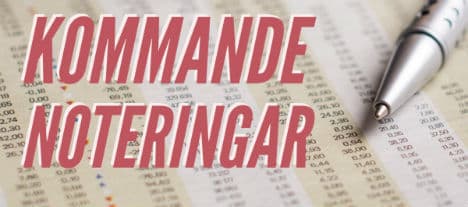 Läkemedel, gruva, städapp, ip-tv och analys mot notering