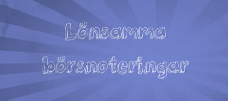 Lönsamt att investera inför börsnotering