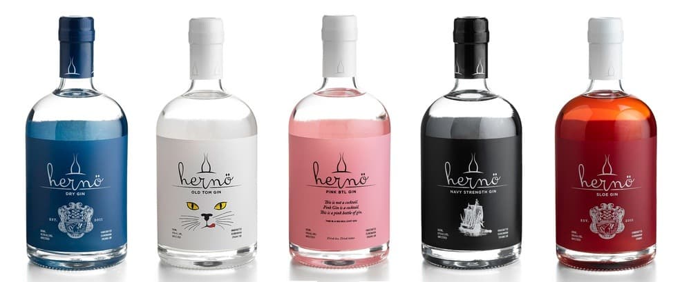 Den populära ginproducenten Hernö Gin noteras på First North