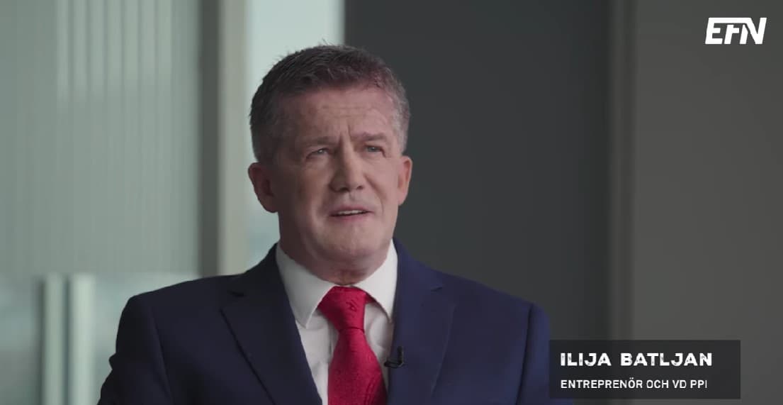 Ilija Batljan säger som vanligt inte vidare mycket