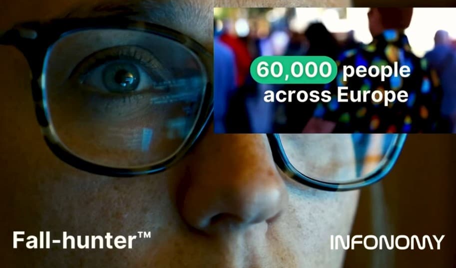 Infonomy detekterar fallolyckor, har redan sålt 60 000 enheter
