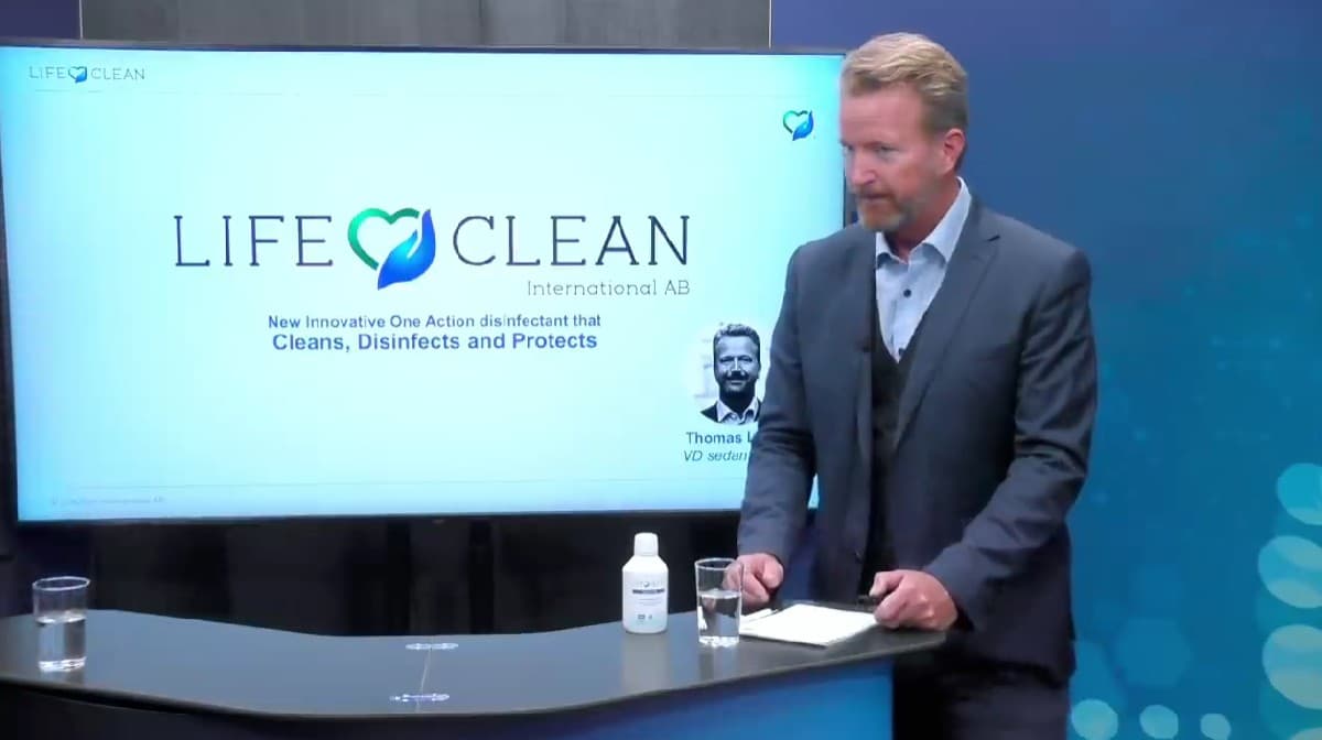 LifeClean presenterar verksamheten vid IPO