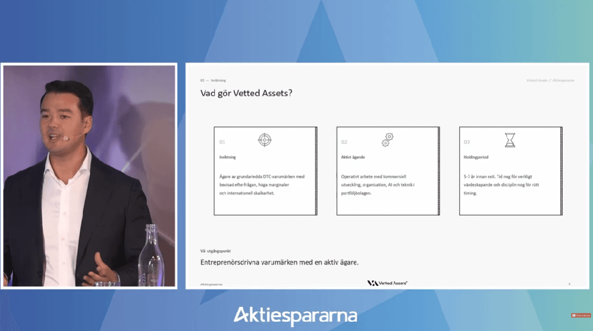 Vetted Assets satsar på aktivt ägande och AI-driven tillväxt