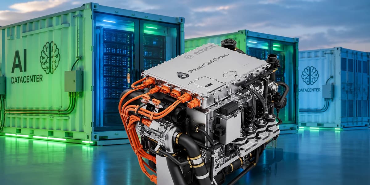 Powercell tar ett ordentligt kliv in på AI-datacenter-marknaden