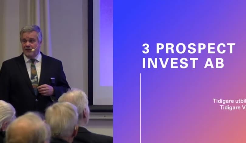 Noteringskandidaten 3 Prospect Invest presenterar sin aktieanalystjänst