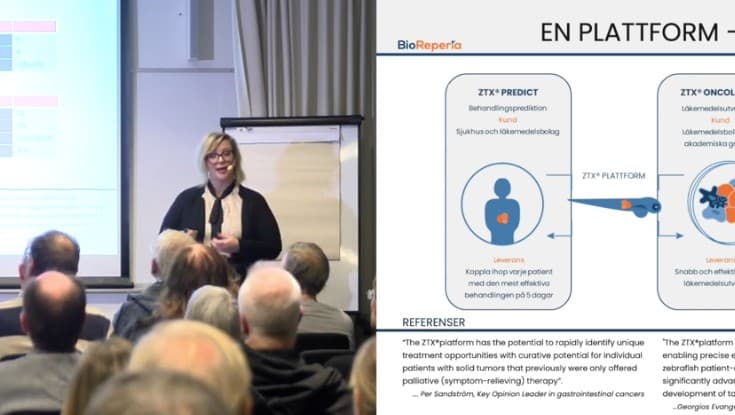 BioReperia hittar den effektivast cancermedicinen för individen