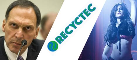 Stripklubbskung och Dick Fuld konkurrenter till svenska Recyctec