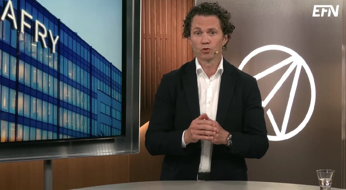 Intervju med VD för Afry efter kvartalsrapport