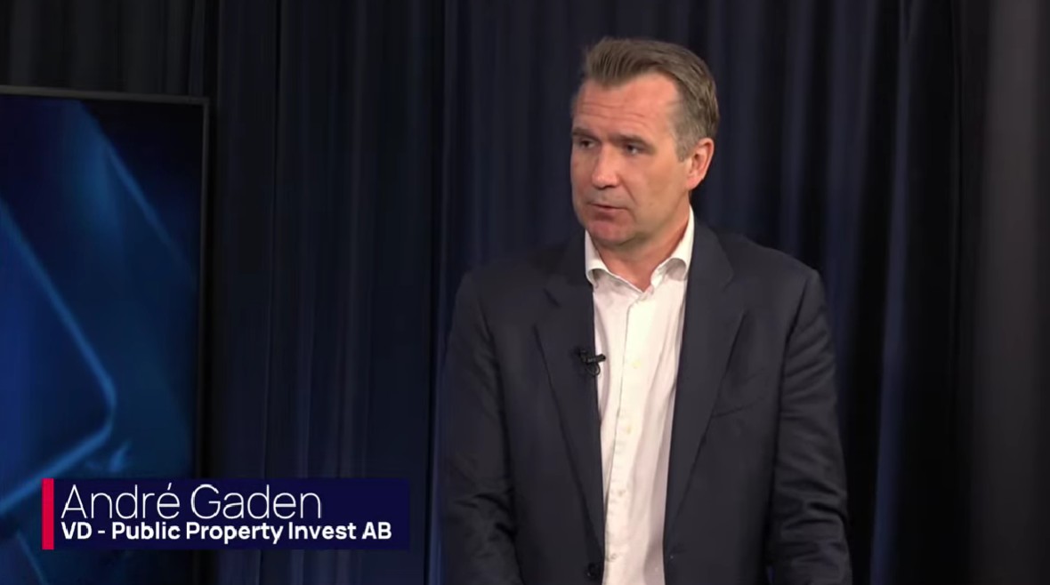 André Gaden, VD för PPI Public Property Invest