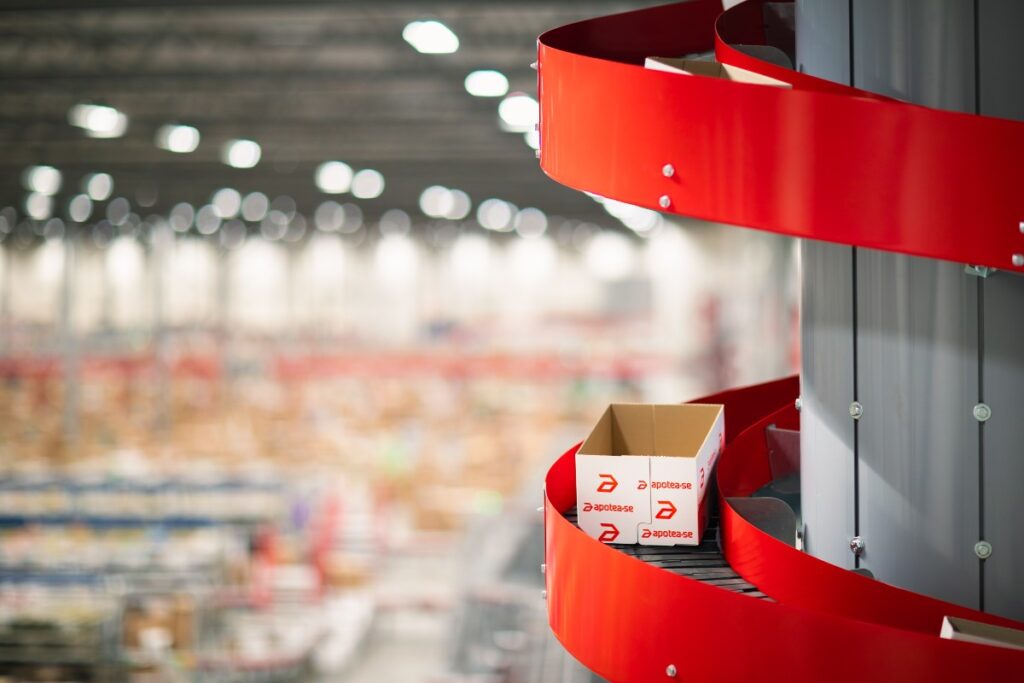 Apoteas lager i Morgongåva