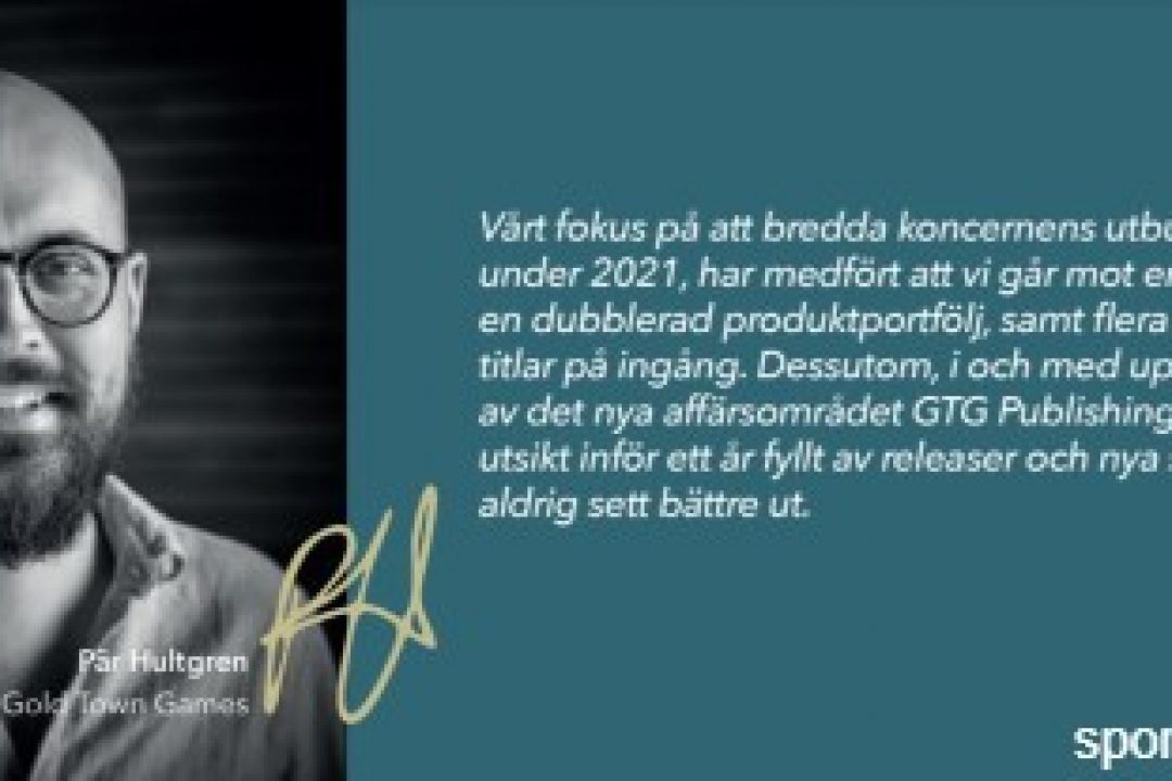 Gold Town Games lanserar fler spel och bygger upp publishingverksamhet