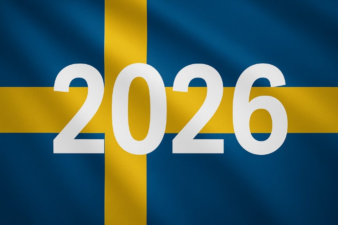 2026 på svensk flagga