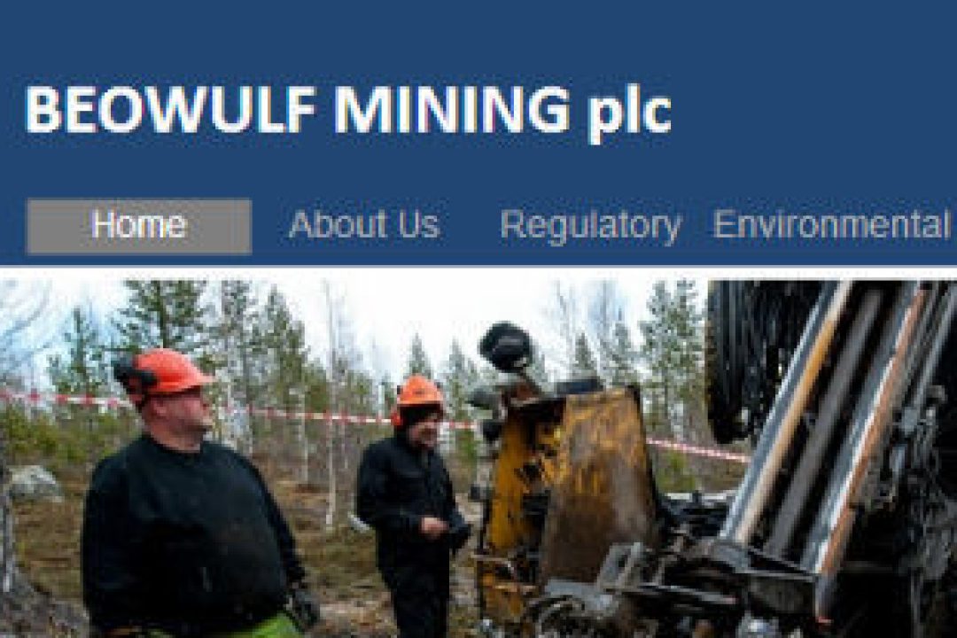 Beowulf Mining - Klart för provbrytning