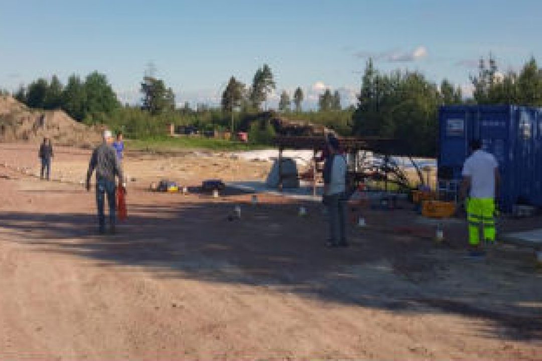 Seismiska undersökningar i Mora-fältet