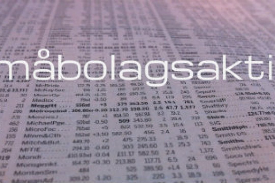 Fyra bra småbolagsaktier på Stockholmsbörsen