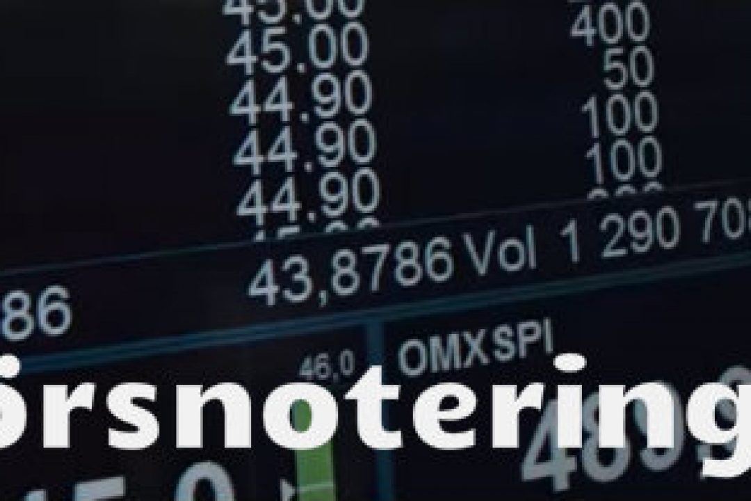 7 kommande noteringar