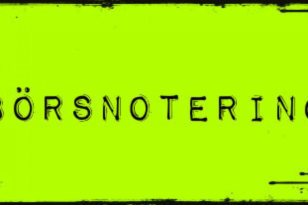Företagen som ska notera sig