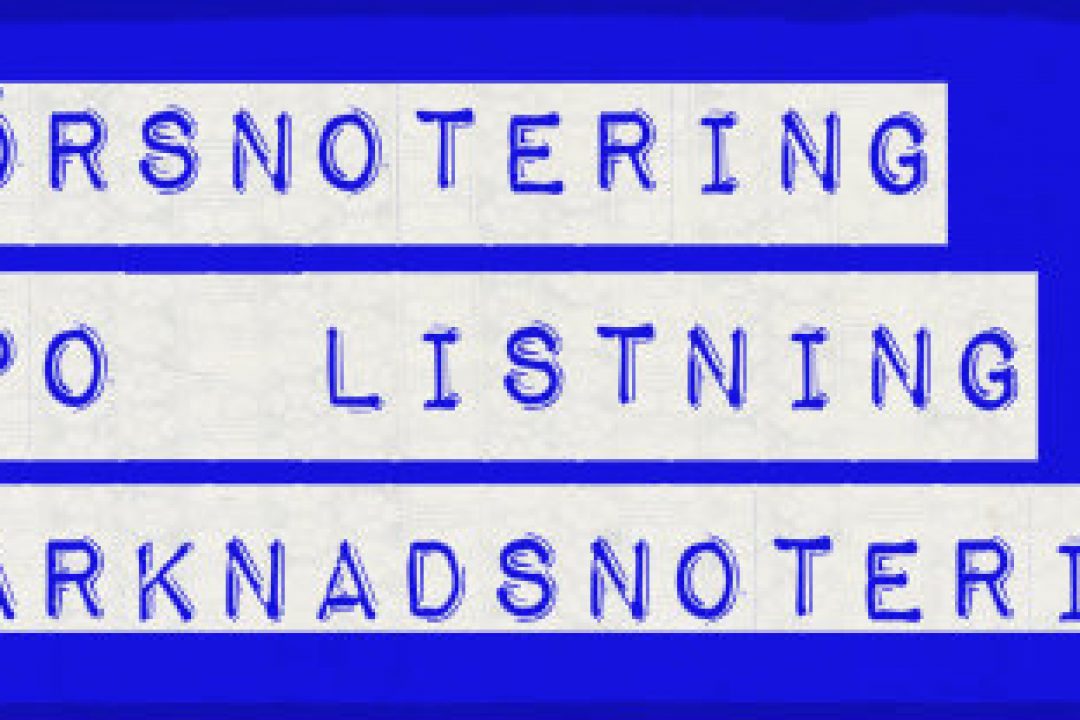 Företagen som närmar sig en notering