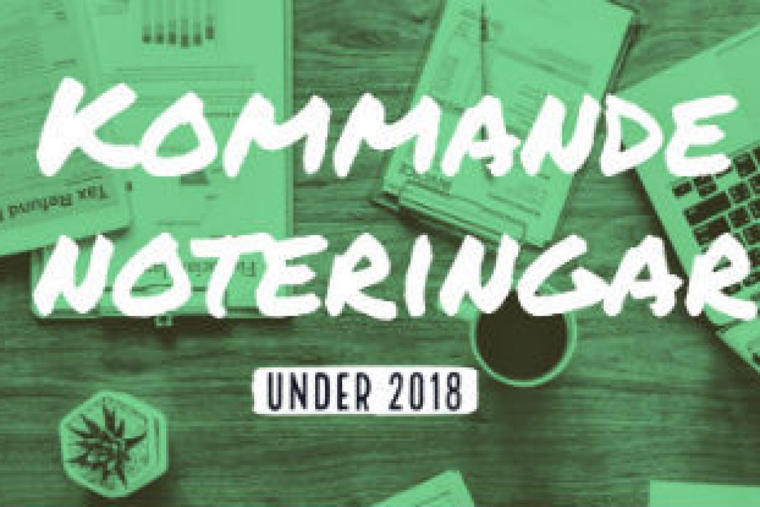 Sex kommande noteringar under 2018