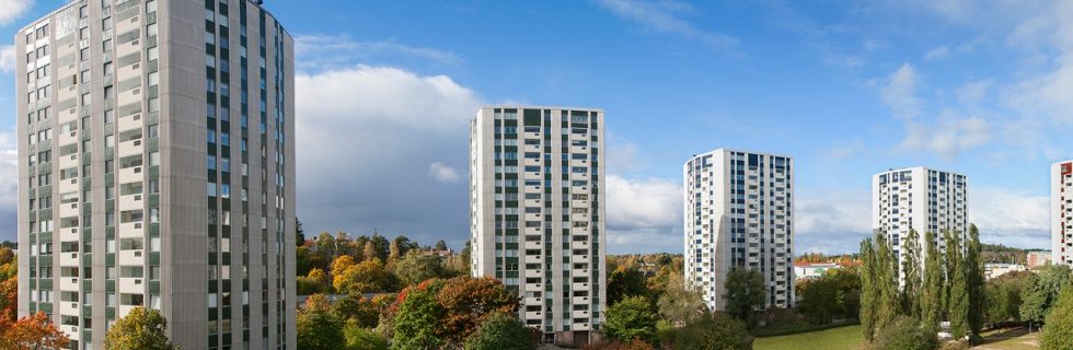 Hus som har balkonger från Balco