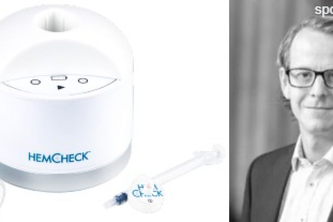 Hemcheck fortsätter att kommersialisera sina engångstest för blodprover