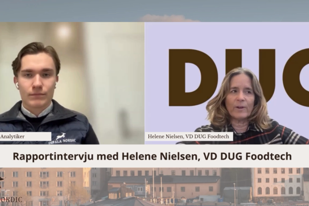 Intervju med Dug Foodtech