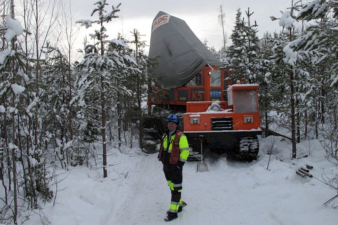 First Nordic Metals i vinterlandskap