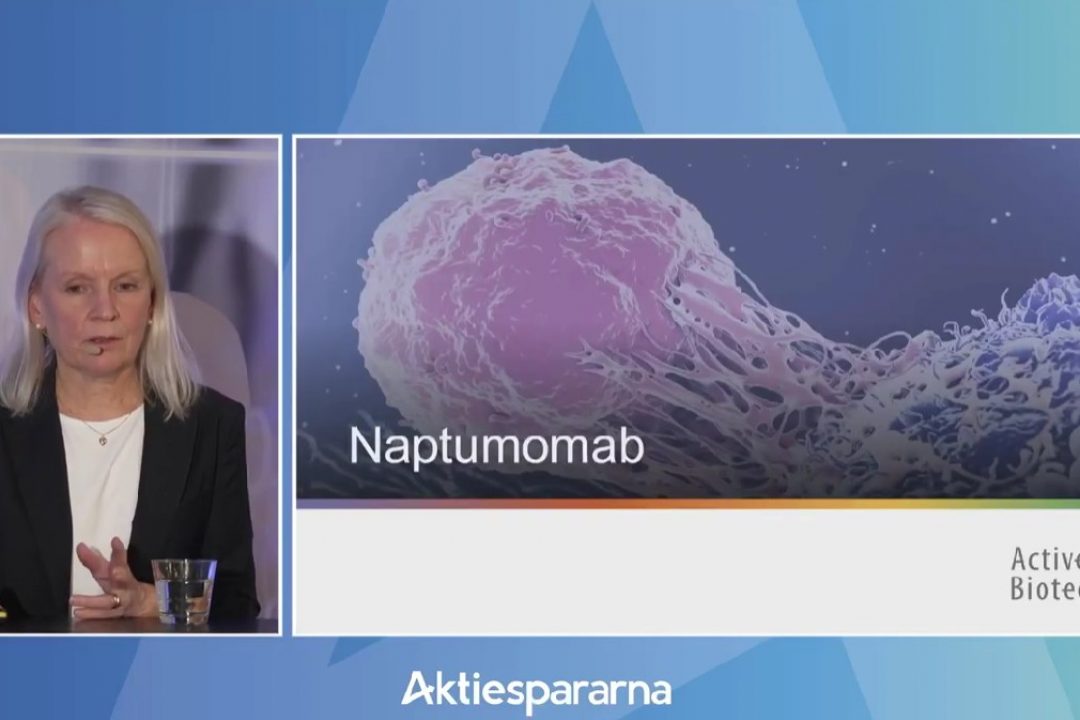 Helén Tuvesson, VD för Active Biotech