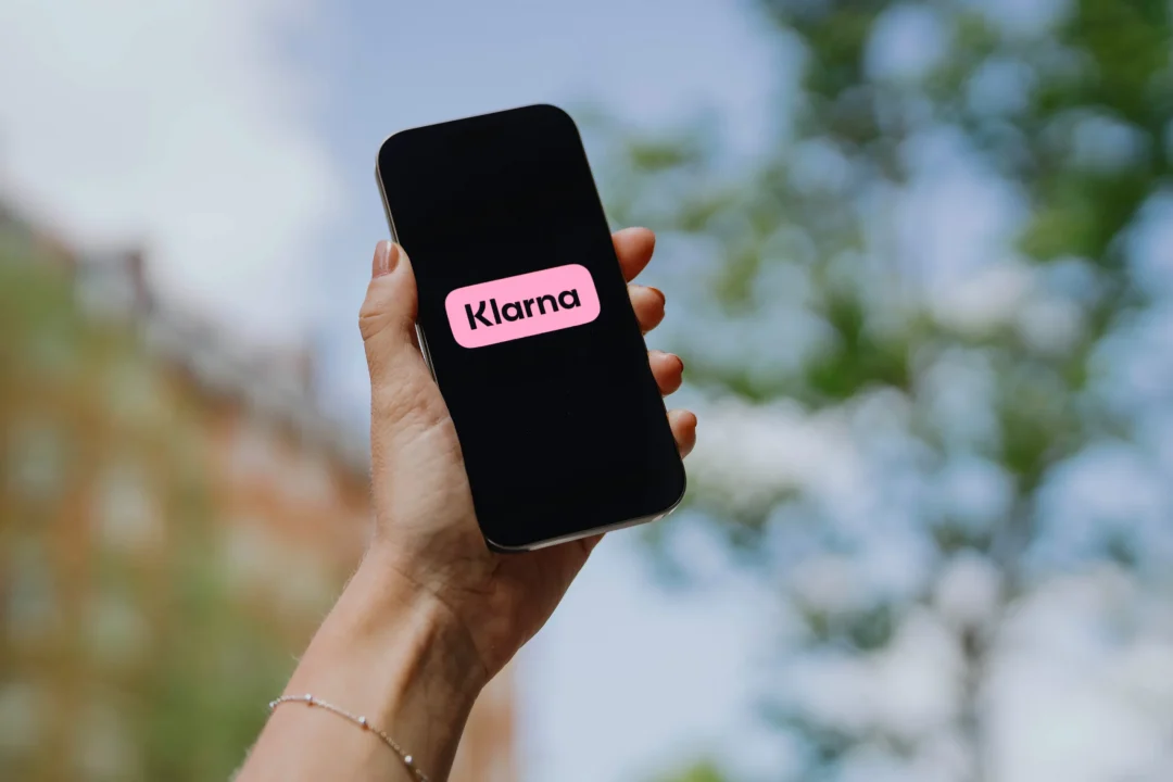 Mobil som det står Klarna på