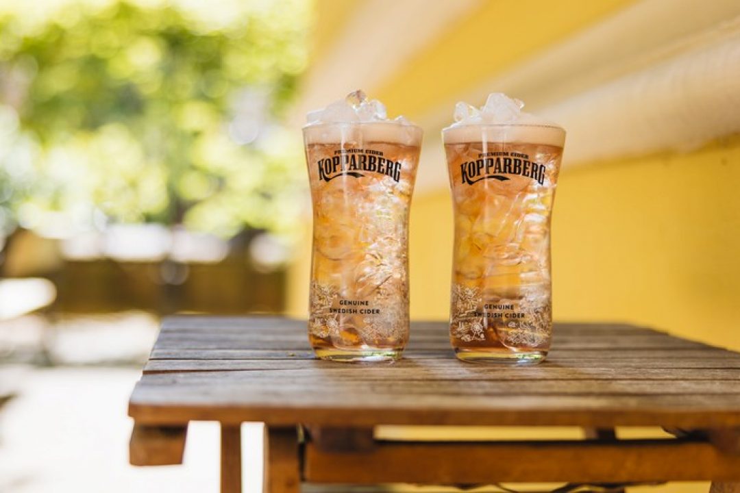 Mixed fruit-cider från Kopparbergs Bryggeri