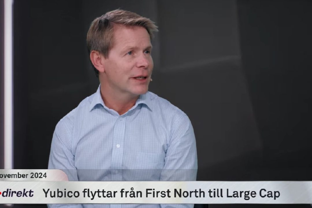 Mattias Danielsson, VD för Yubico