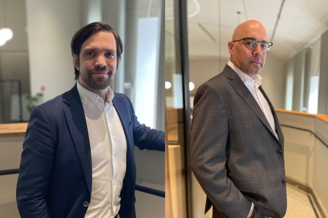 Niklas Estensson och Andreas Poike