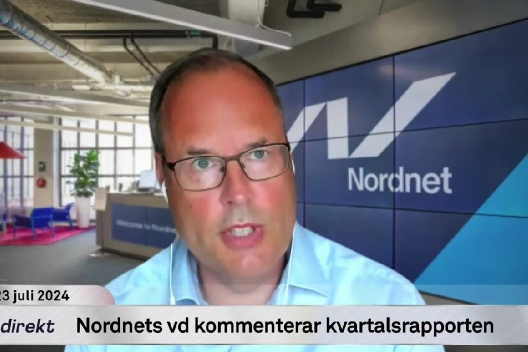 Nordnets VD Lars Åke Norling