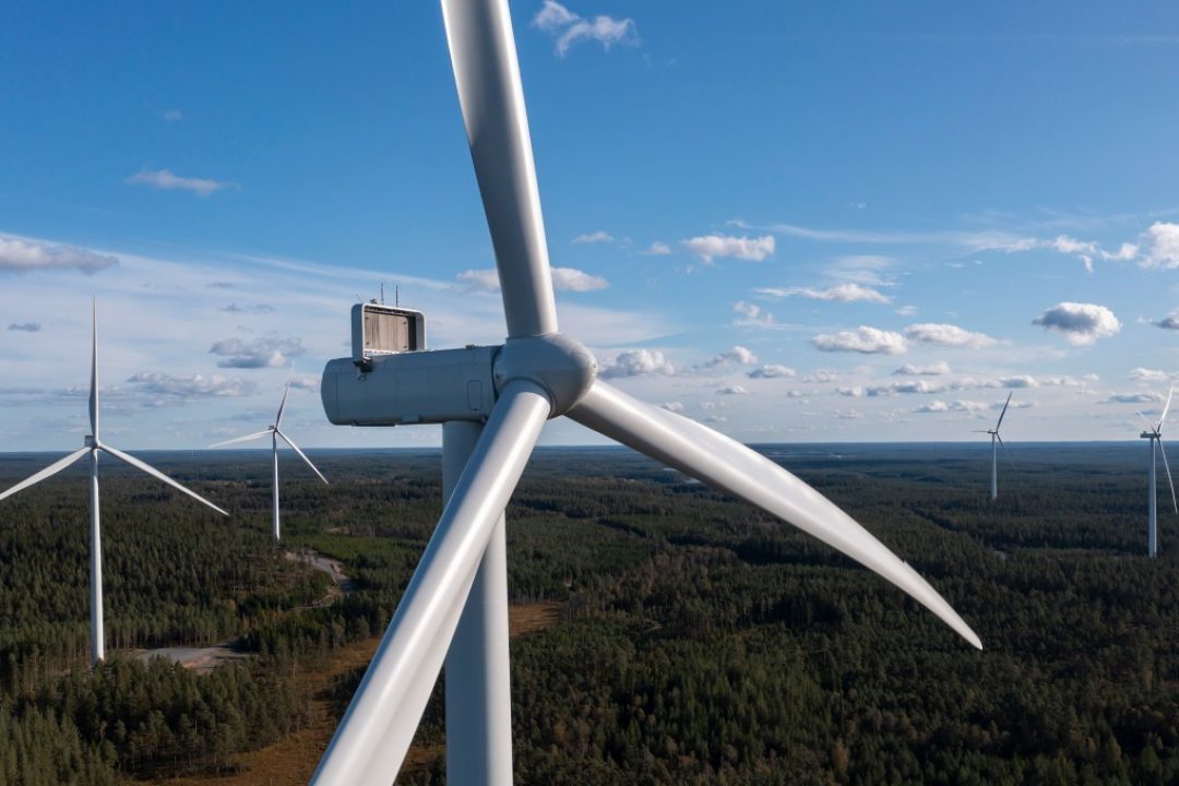 Vindenergi som tillhör Orrön Energy