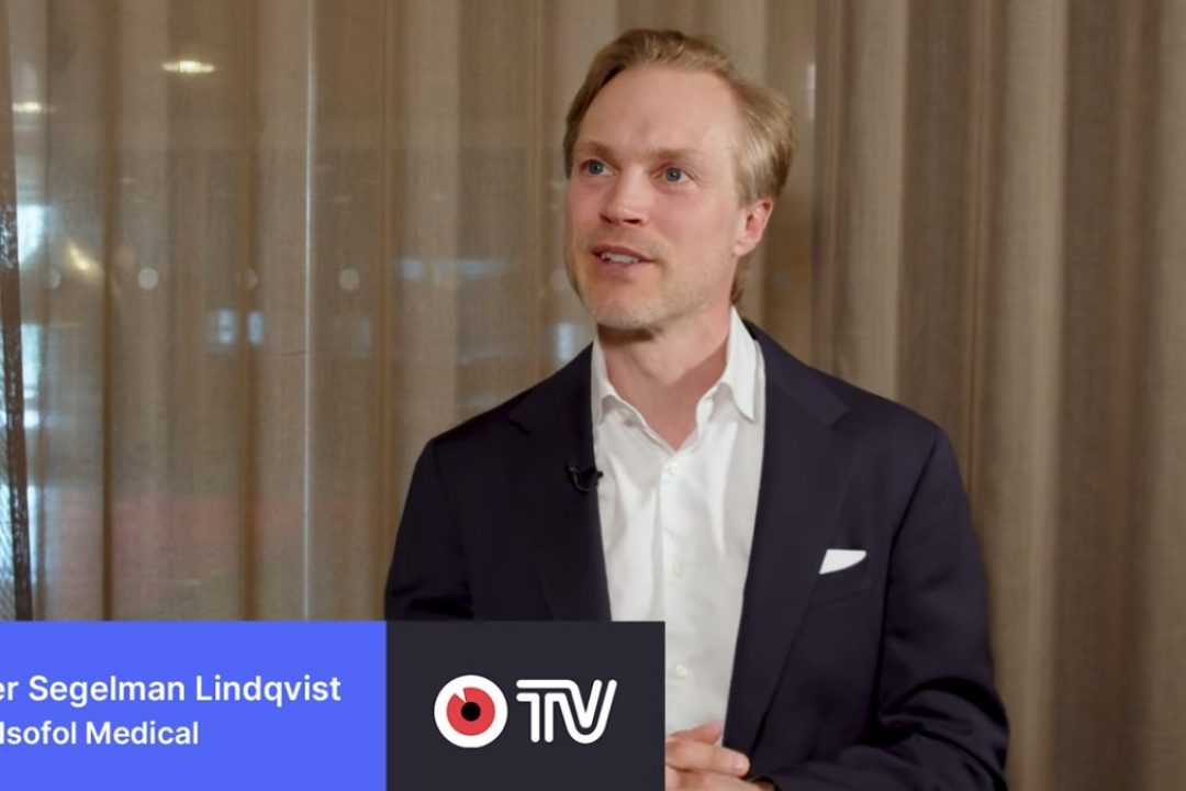 Petter Segelman Lindqvist, VD för Isofol Medical